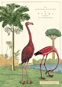 Flamingo Vintage Reproduction Poster