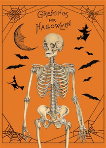 Halloween Greetings  Vintage Reproduction Poster