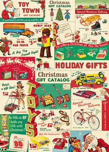 Vintage Toy Catalog Vintage Reproduction Poster